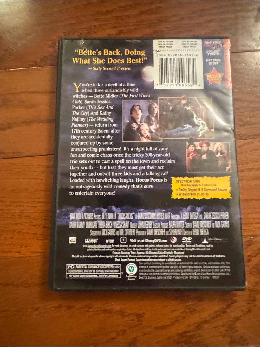 DVD Disney’s Hocus Pocus - Picture 2 of 4